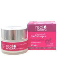 REAL NATURA CREMA ANTIARRUGAS BABOSA Y CARACOL + ROSA MOSQUETA 50 ML