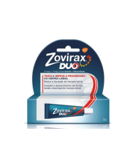 ZOVIRAX DUO 50MG/G + 10MG/G ACICLVIR + HIDROCORTISONA 2G