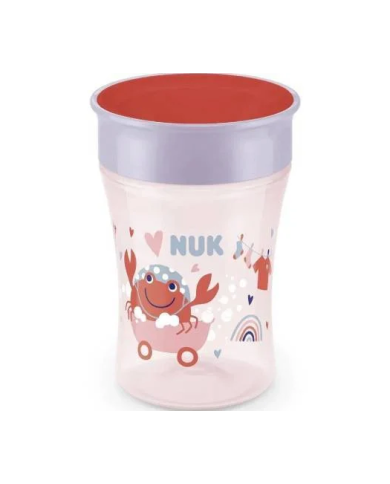 NUK MAGIC CUP +8M - VERMELHO 230 ML