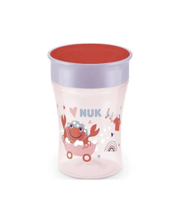 NUK MAGIC CUP +8M - VERMELHO 230 ML