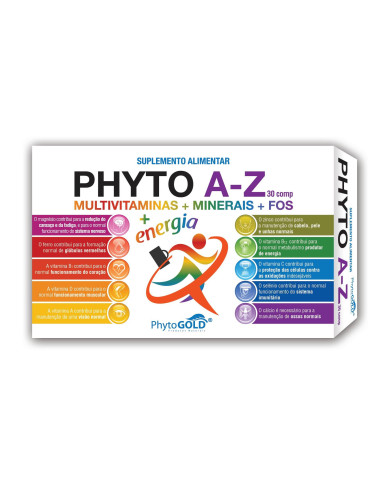 PHYTO AZ MULTIVITAMINAS + MINERALES + 30 TABLETAS