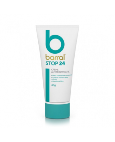 BARRAL STOP 24 CREME ANTITRANSPIRANTE 40G