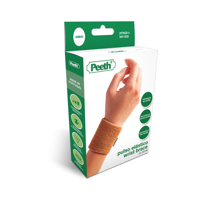 PEETH PULSO ELÁSTICO TAM S BEGE 1UNID