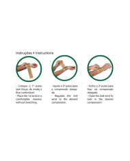 PEETH PULSO ELÁSTICO TAM S BEGE 1UNID