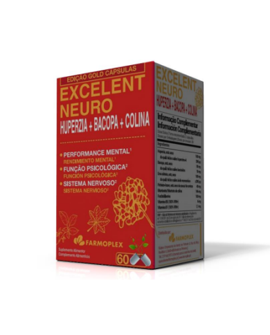 EXCELENT NEURO 60 CÁPSULAS - FARMOPLEX