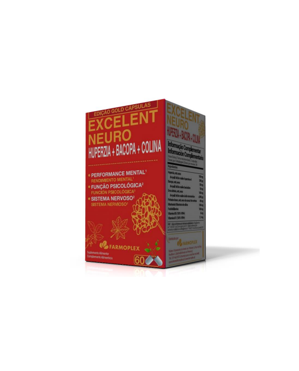 EXCELENT NEURO 60 CÁPSULAS - FARMOPLEX