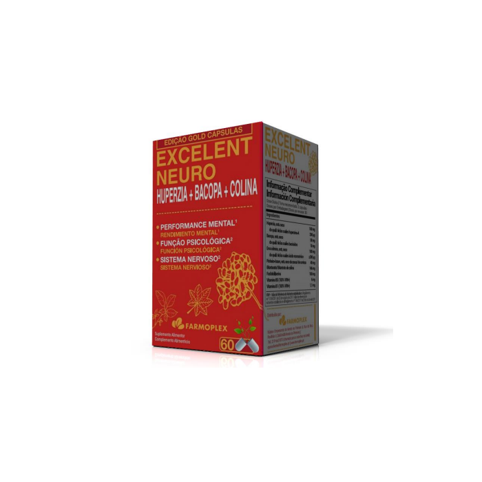 EXCELENT NEURO 60 CÁPSULAS - FARMOPLEX