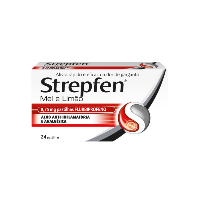 STREPFEN MEL E LIMÃO 24 PASTILHAS