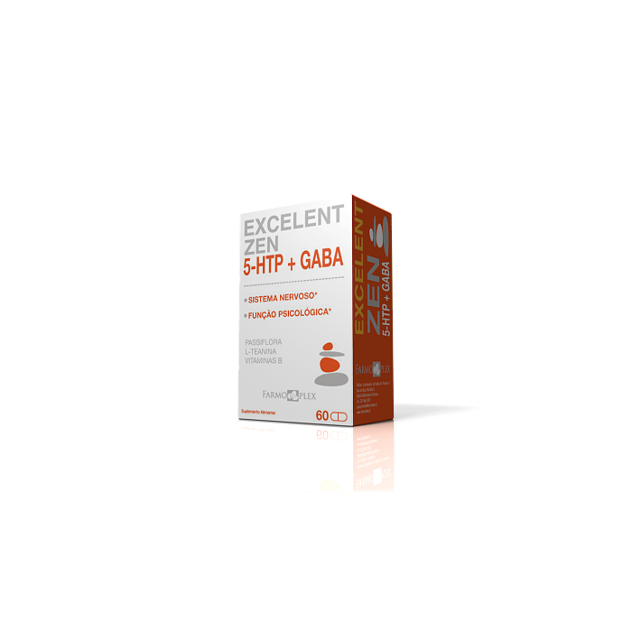 EXCELENT ZEN 5-HTP + GABA 60 CÁPSULAS
