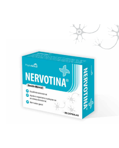 NERVOTINA® SAÚDE MENTAL 60 CAPSULAS PHYTOGOLD