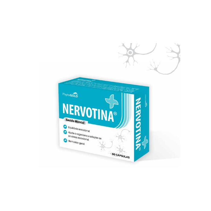 NERVOTINA® SAÚDE MENTAL 60 CAPSULAS PHYTOGOLD