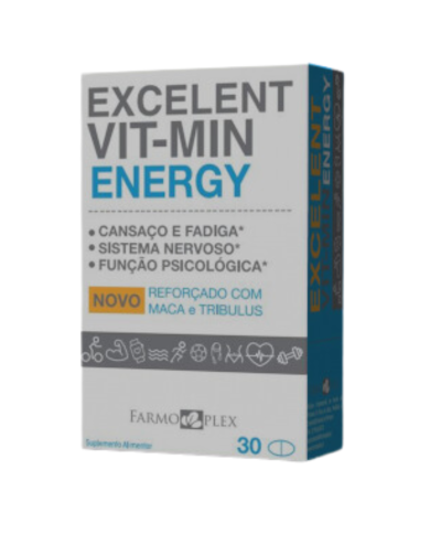 EXCELENT VIT-MIN ENERGY – 30 COMPRIMIDOS – FARMOPLEX
