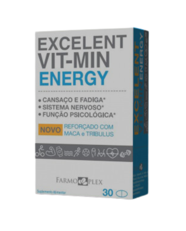 EXCELENT VIT-MIN ENERGY – 30 COMPRIMIDOS – FARMOPLEX