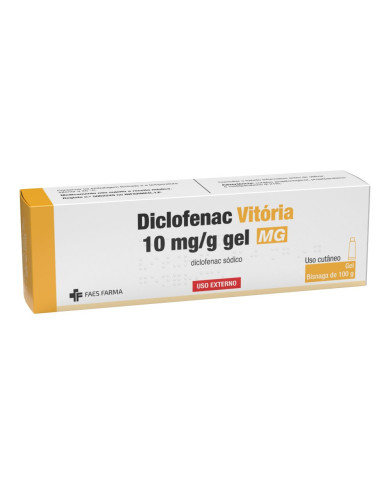 DICLOFENACO VITÓRIA 10MG/G 100G GEL MG