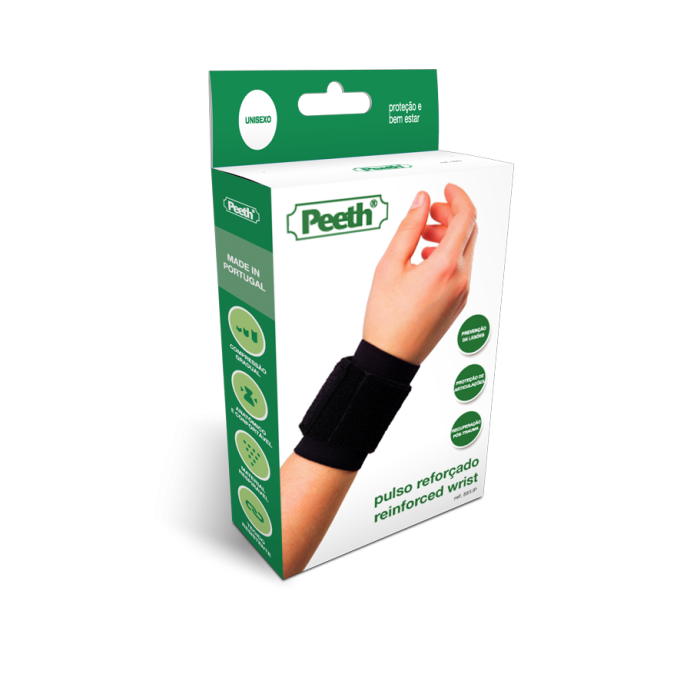 PEETH PULSO ELÁSTICO REFORÇADO TAM M PRETO