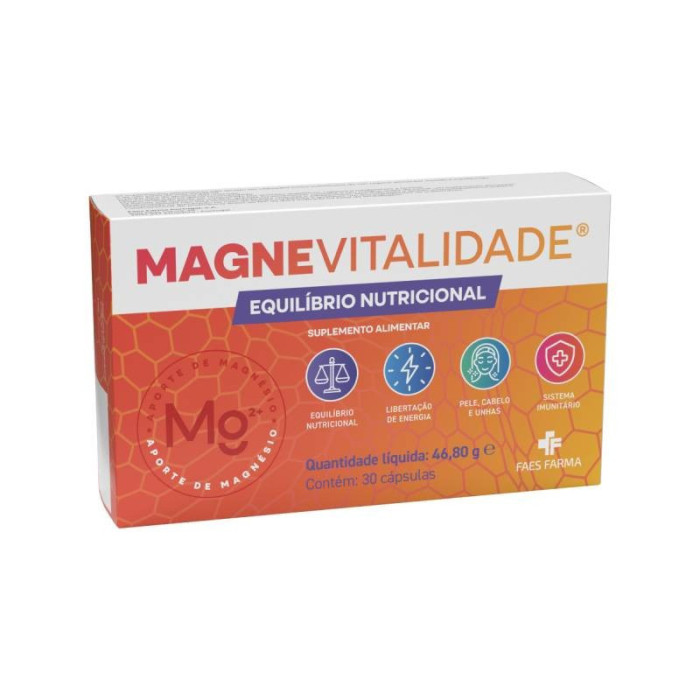 MagneVitalidade 30 Cápsulas