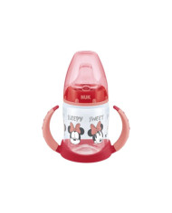 NUK BIBERÃO APRENDIZAGEM MINNIE FIRST CHOICE VERMELHO  6-18M 150ML
