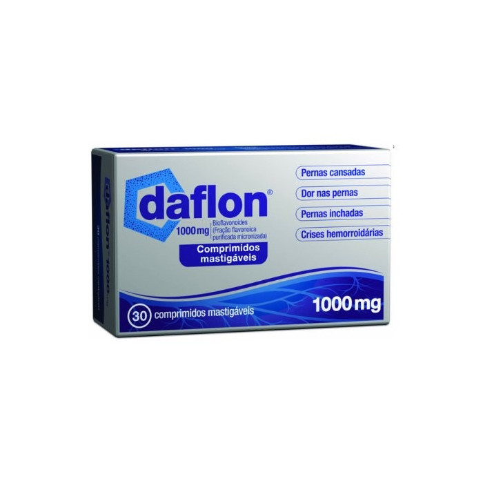 DAFLON 1000MG - 30 COMPRIMIDOS MASTICABLES