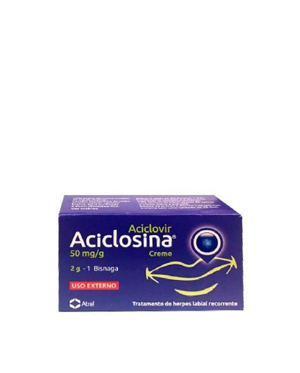 ACICLOSINA ACICLOVIR 50MG/G