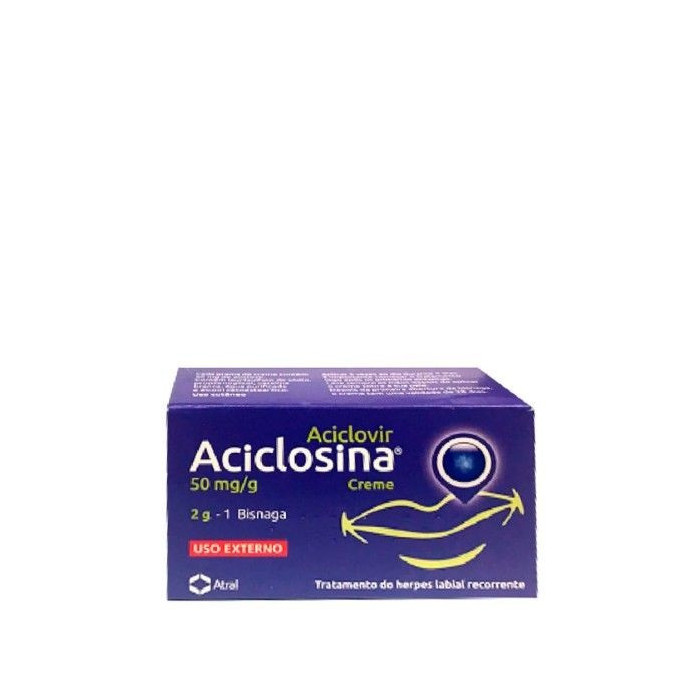 ACICLOSINA ACICLOVIR 50MG/G