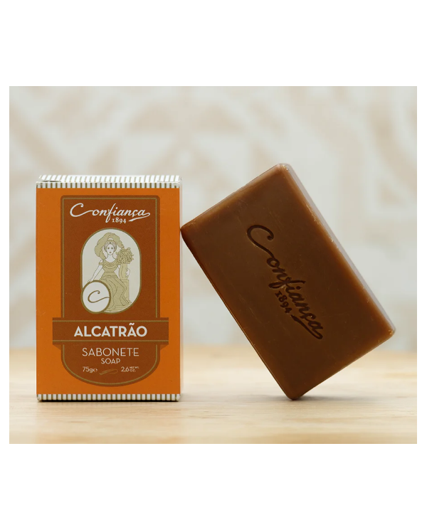 SABONETE ALCATRÃO 75GR - CONFIANÇA