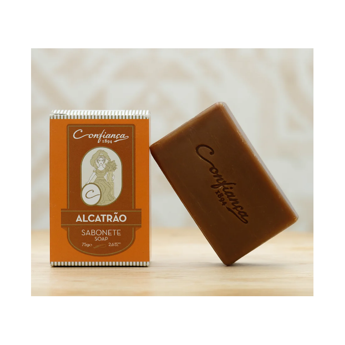 SABONETE ALCATRÃO 75GR - CONFIANÇA