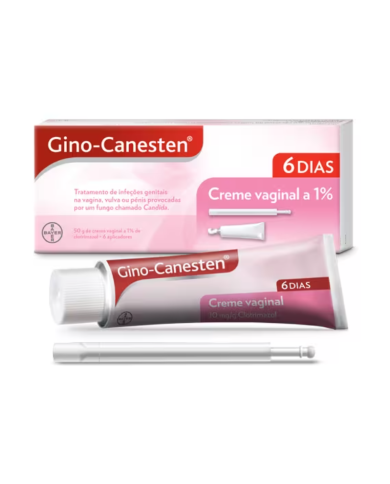 GINO-CANESTEN 10MG/G CREME VAGINAL 50MG