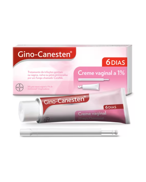 GINO-CANESTEN 10MG/G CREME VAGINAL 50MG