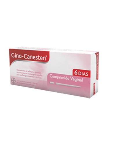 GINO-CANESTEN 100 MG 6 COMPRIMIDOS VAGINAIS