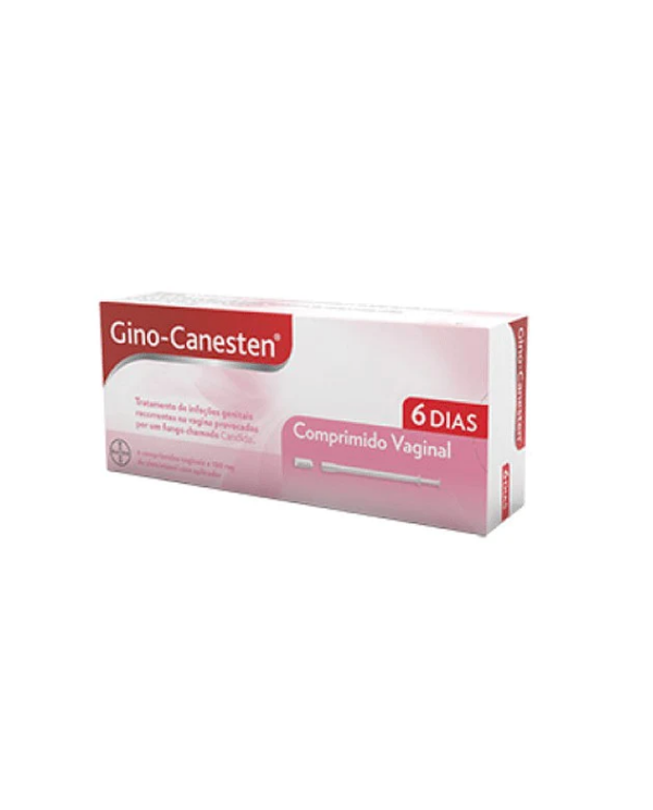 GINO-CANESTÉN 100 MG 6 COMPRIMIDOS VAGINALES