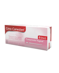 GINO-CANESTÉN 100 MG 6 COMPRIMIDOS VAGINALES