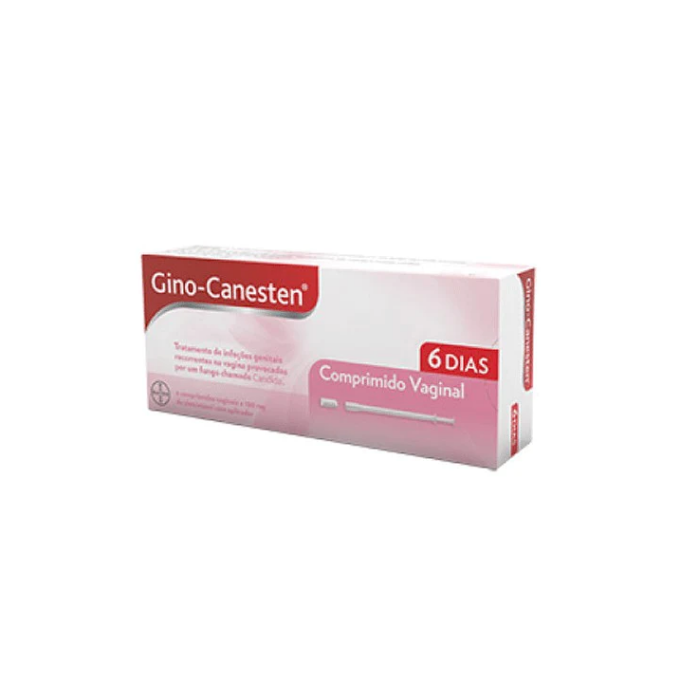 GINO-CANESTÉN 100 MG 6 COMPRIMIDOS VAGINALES