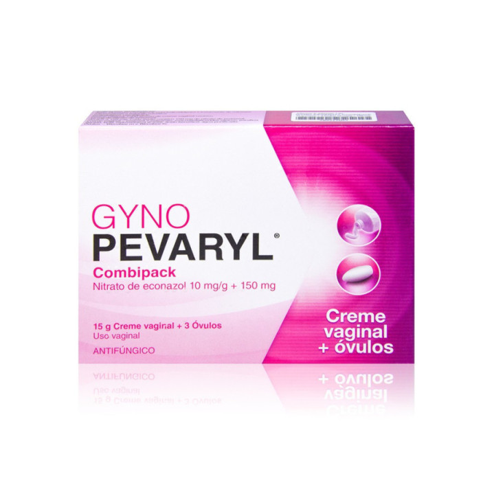 GYNO-PEVARYL COMBIPACK 10MG/G CREME VAGINAL + 150 MG ÓVULOS