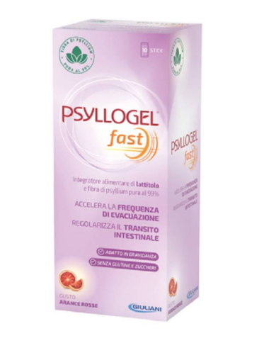 PSYLLOGEL FAST LARANJA SANGUÍNEA 10 STICKS