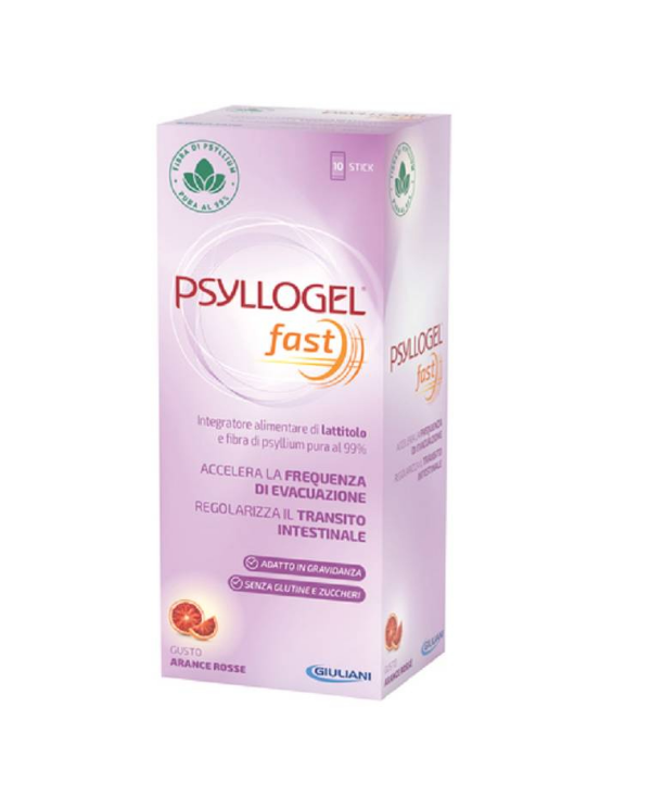 PSYLLOGEL FAST LARANJA SANGUÍNEA 10 STICKS