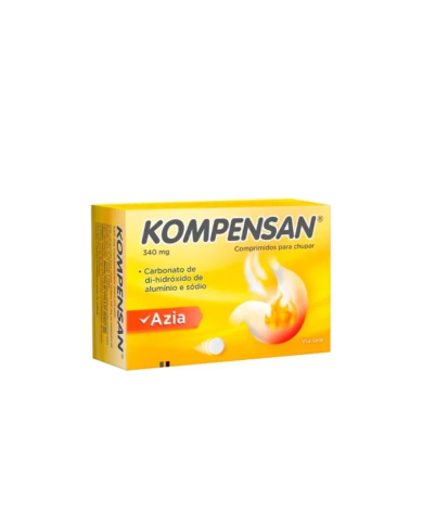 KOMPENSAN 340 MG 20 COMPRIMIDOS P/ CHUPAR