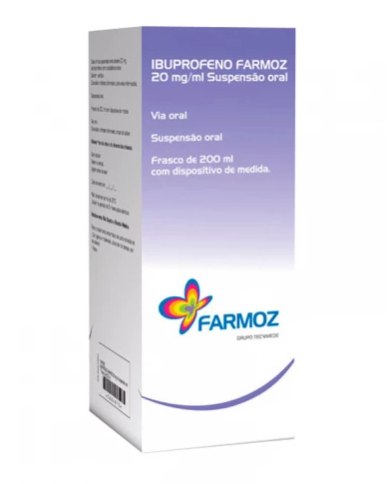 IBUPROFENO FARMOZ 20MG/ML SUSPENSÃO ORAL