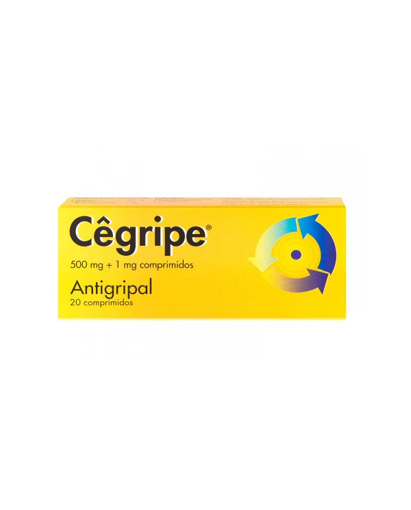 CÊGRIPE 20 500 MG + 1 MG COMPRIMIDOS