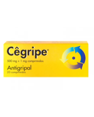 CÊGRIPE 20 500 MG + 1 MG COMPRIMIDOS
