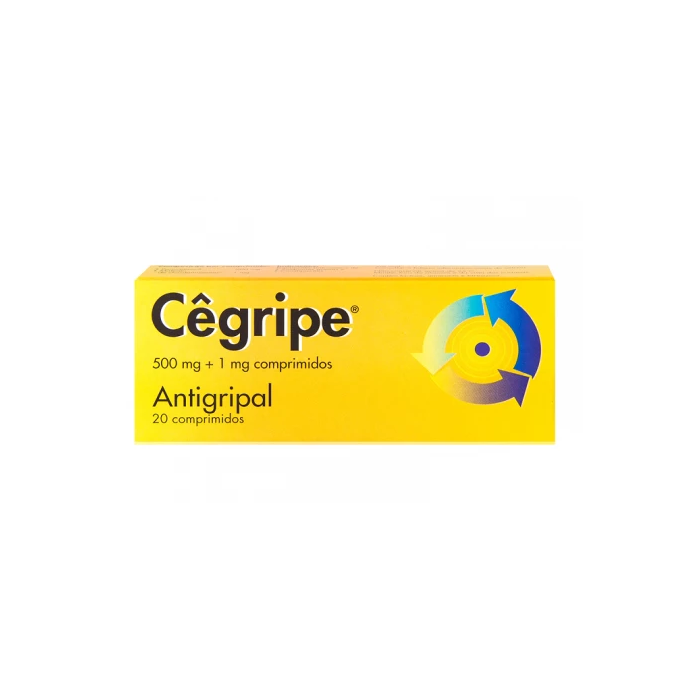 CÊGRIPE 20 500 MG + 1 MG COMPRIMIDOS