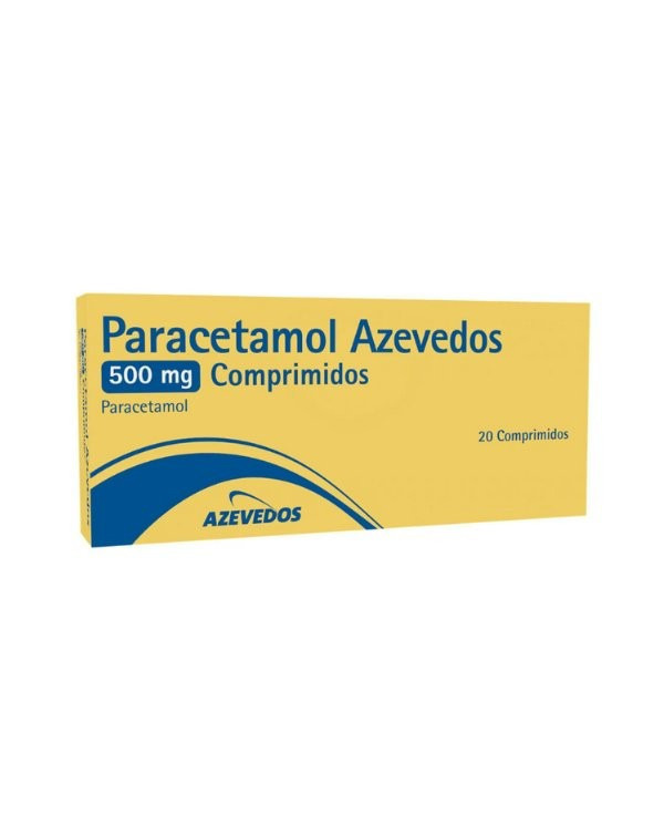 PARACETAMOL AZEVEDOS 500 MG 20 COMPRIMIDOS