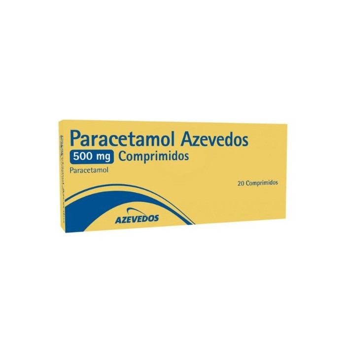 PARACETAMOL AZEVEDOS 500 MG 20 COMPRIMIDOS