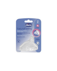 CHICCO TETINAL DE FLUJO MEDIO NATURAL FEELING 2M+