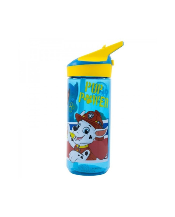 PATRULA PATA GARRAFA COM PALHINHA TRITAN 620 ML