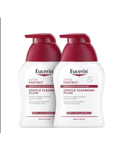 EUCERIN GEL HIGIENE ÍNTIMA 2 x 250 ml -50% 2ª UNIDAD