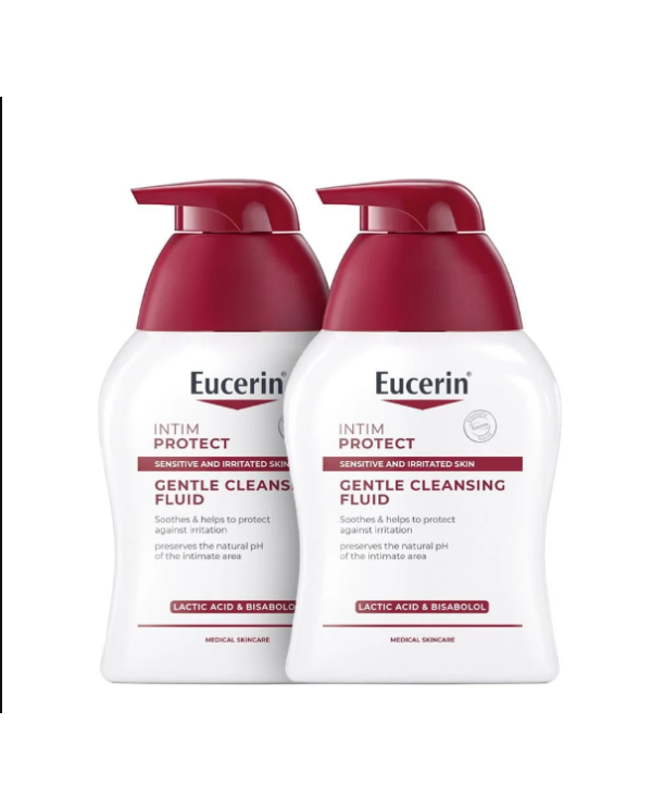 EUCERIN GEL HIGIENE ÍNTIMA 2 x 250 ml -50% 2º UNIDADE