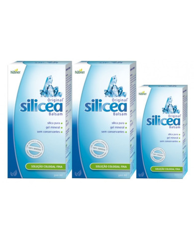 HUBNER ORIGINAL SILICEA BALSAM PACK 2X500ML + OFERTA 200 ML