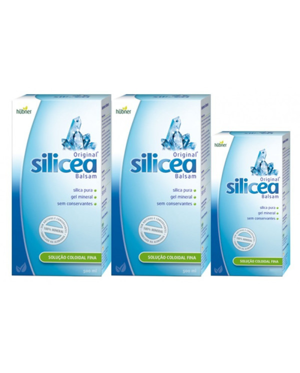 HUBNER ORIGINAL SILICEA BALSAM PACK 2X500ML + OFERTA 200 ML