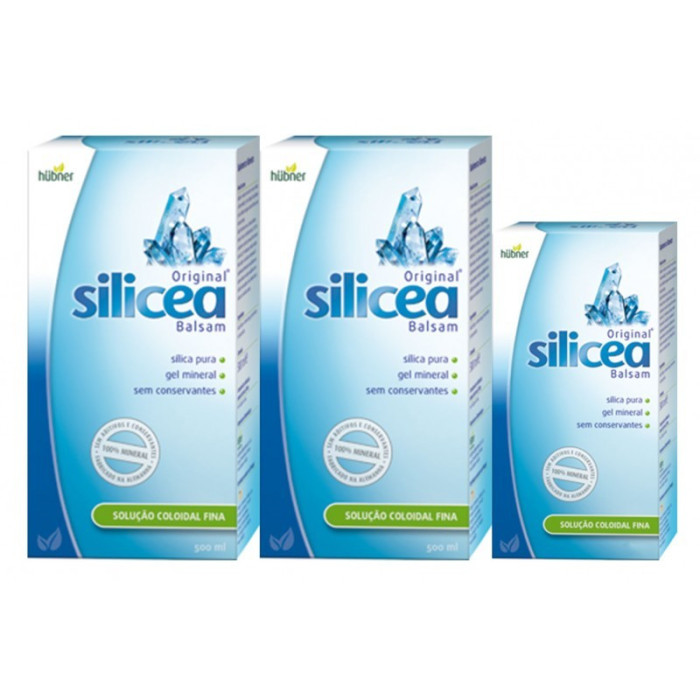 HUBNER ORIGINAL SILICEA BALSAM PACK 2X500ML + OFERTA 200 ML