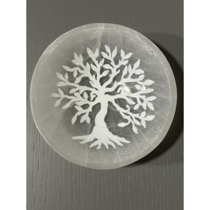 SELENITE TAÇA ÁRVORE DA VIDA